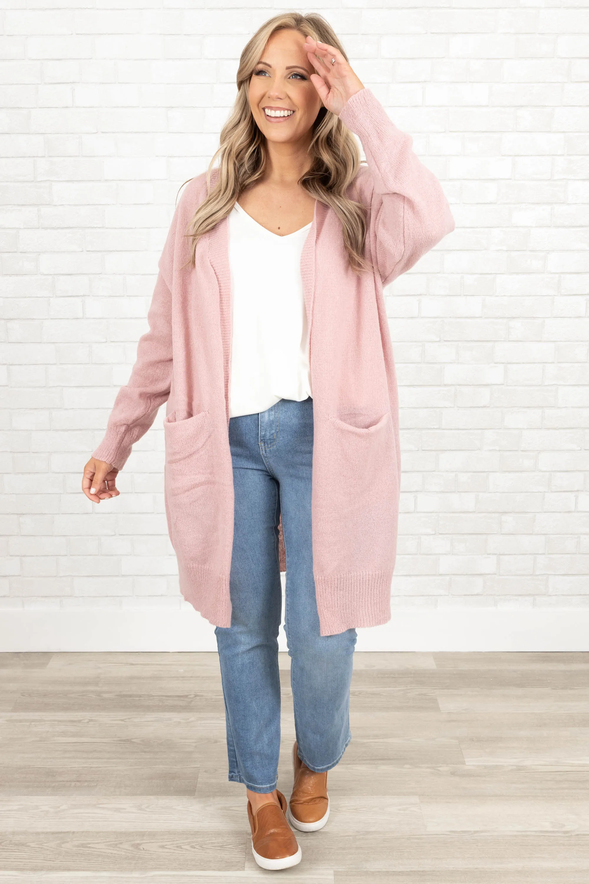 Dancing Under Pink Skies Cardigan, Pink