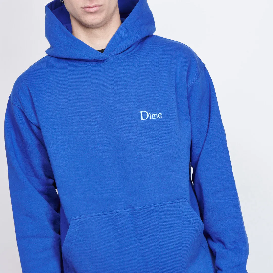 Dime Mtl - Classic Small Logo Hoodie (Ultramarine)