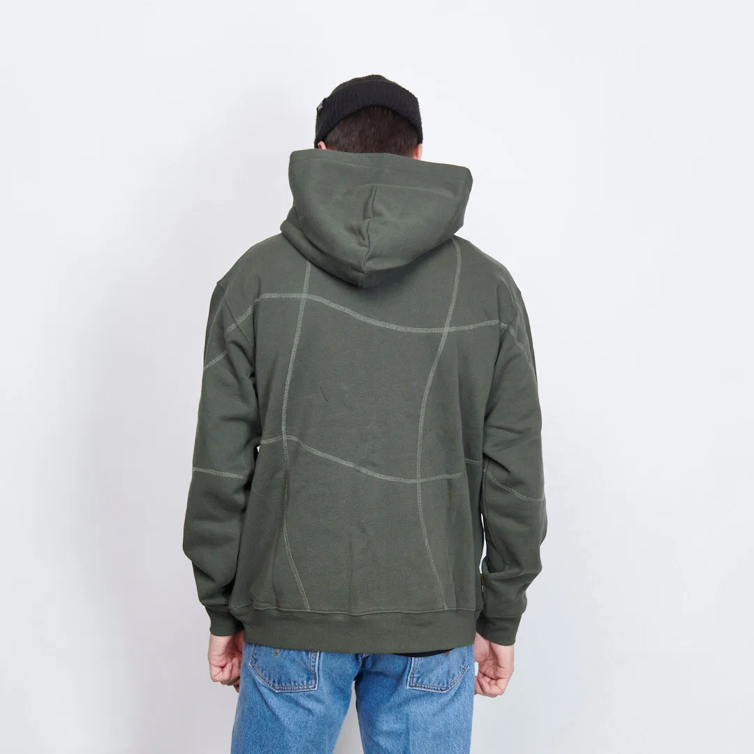 Dime Mtl - Warp Hoodie (Seaweed)