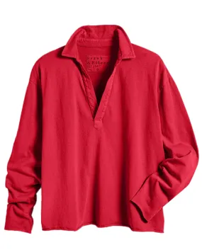 Double Decker Red Patrick Popover Henley