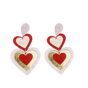 Double the Love Earrings