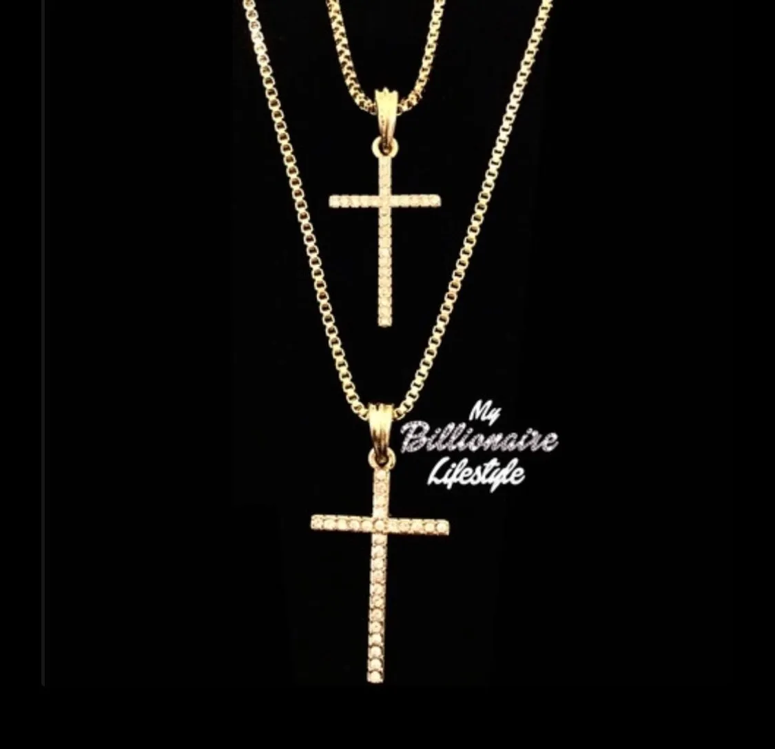 Double Thin Cross Set