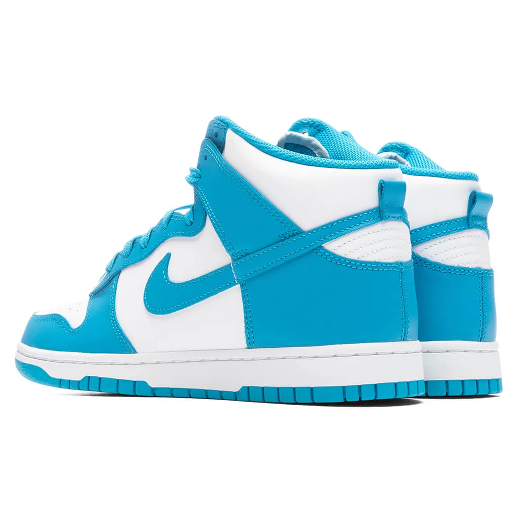 Dunk High Retro - Laser Blue/White