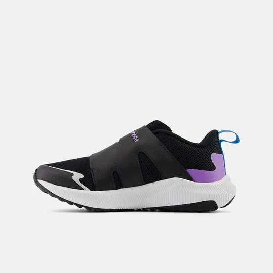 DynaSoft Reveal v4 Kid's BOA Trainer - Black with Purple Fade and Spice Blue