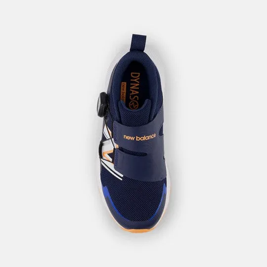 DynaSoft Reveal v4 Kid's BOA Trainer - Nb Navy with Hot Mango