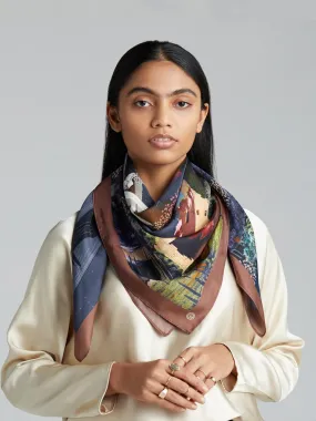 Enchanted Garden Silk Scarf