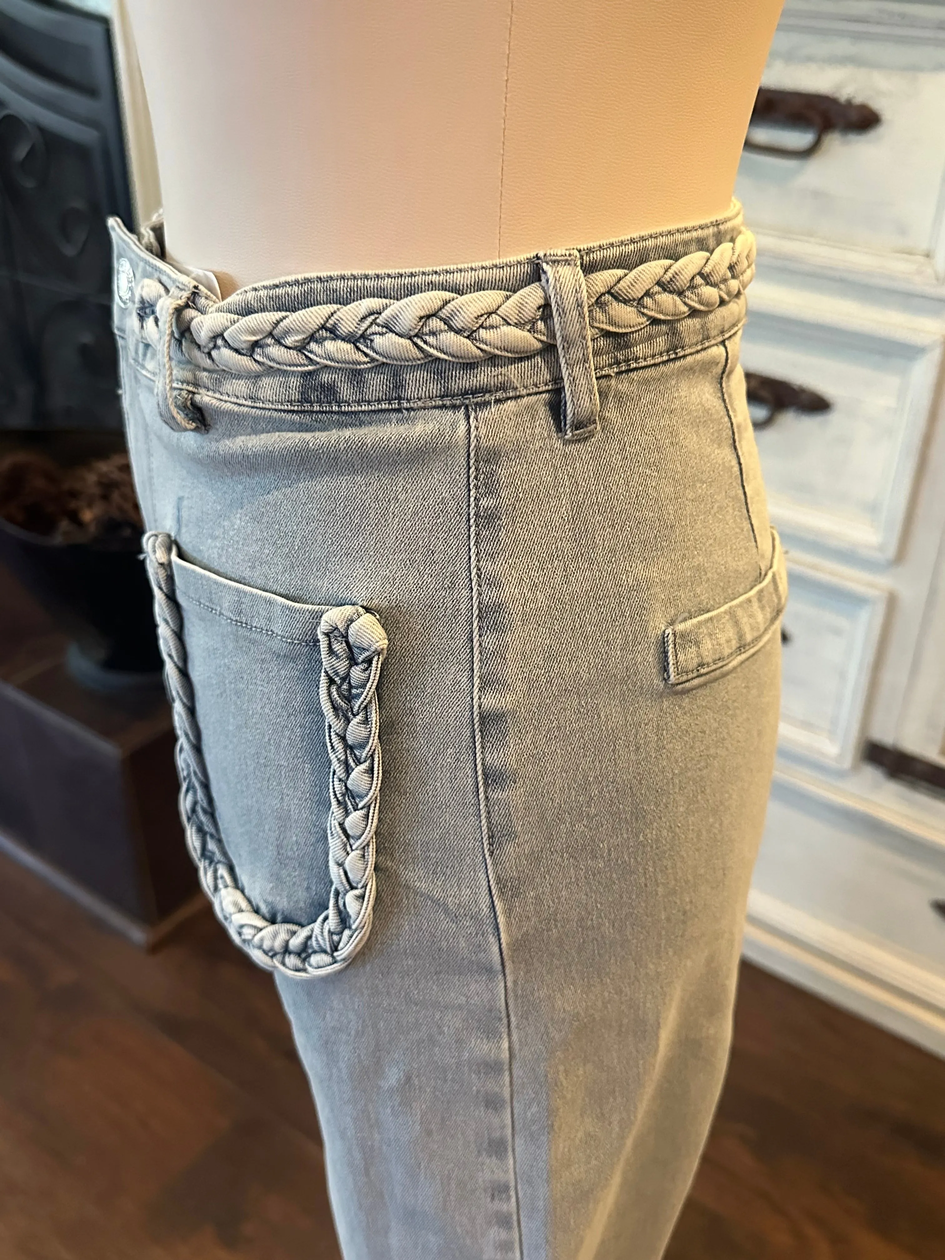 Entro Braided Jeans