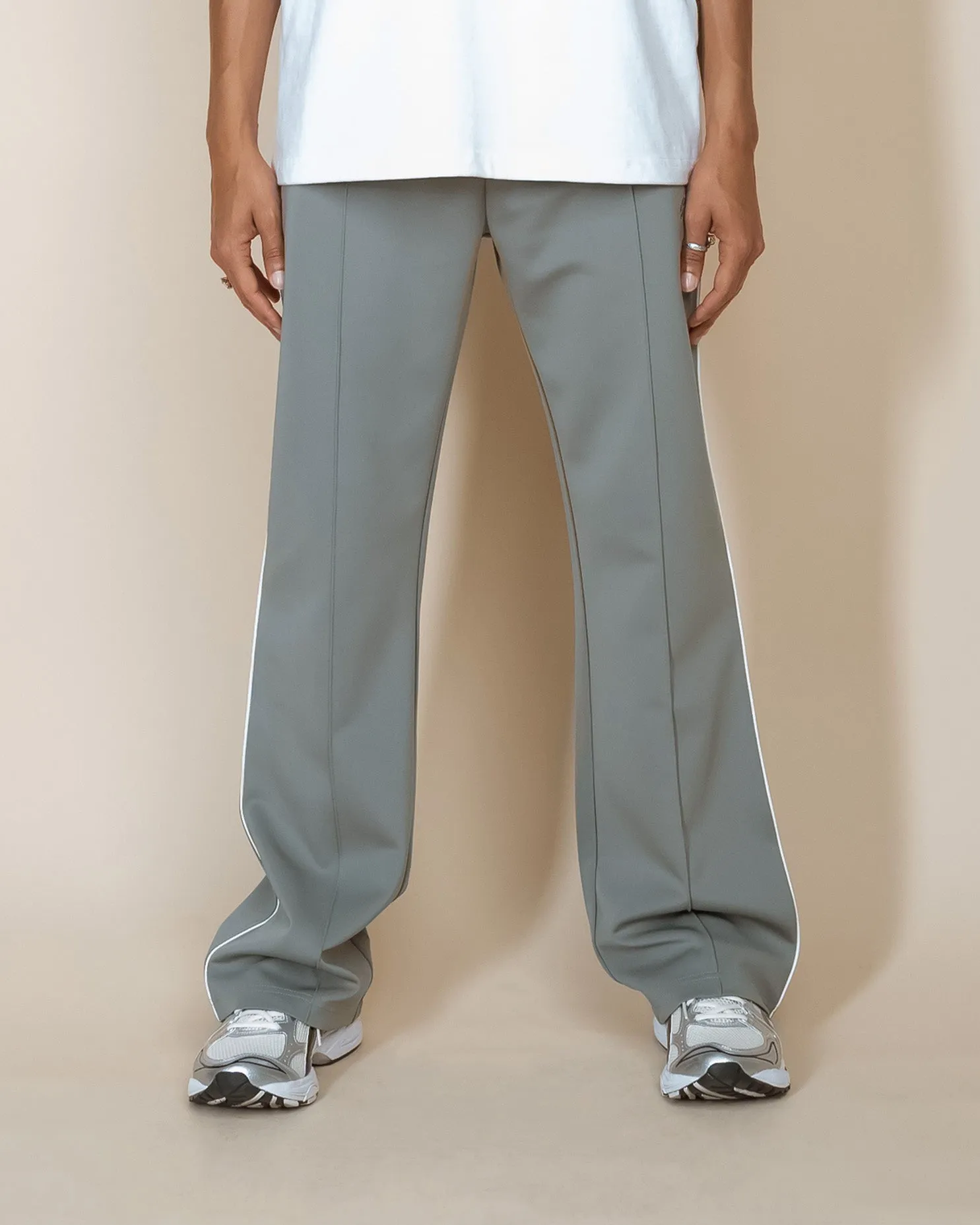 EPTM PERFECT PIPING TRACK PANTS - GREY