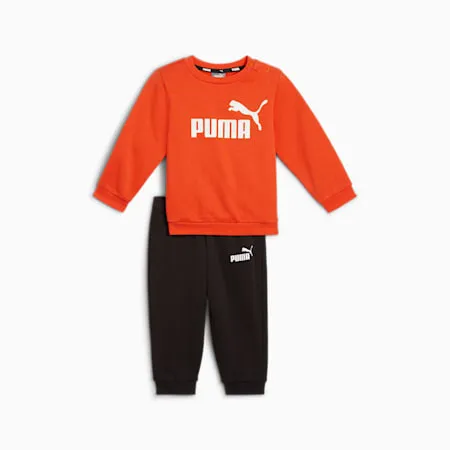 Essentials Minicats Crew Neck Jogger Suit - Infants 0-4 years | Redmazing | PUMA Shoes | PUMA 