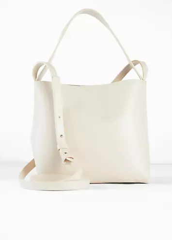 Faux Leather Tote Bag by bonprix | Look Again