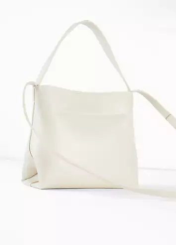 Faux Leather Tote Bag by bonprix | Look Again