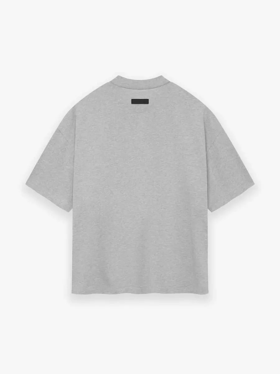 FEAR OF GOD  |Crew Neck Pullovers Unisex Street Style Plain Short Sleeves