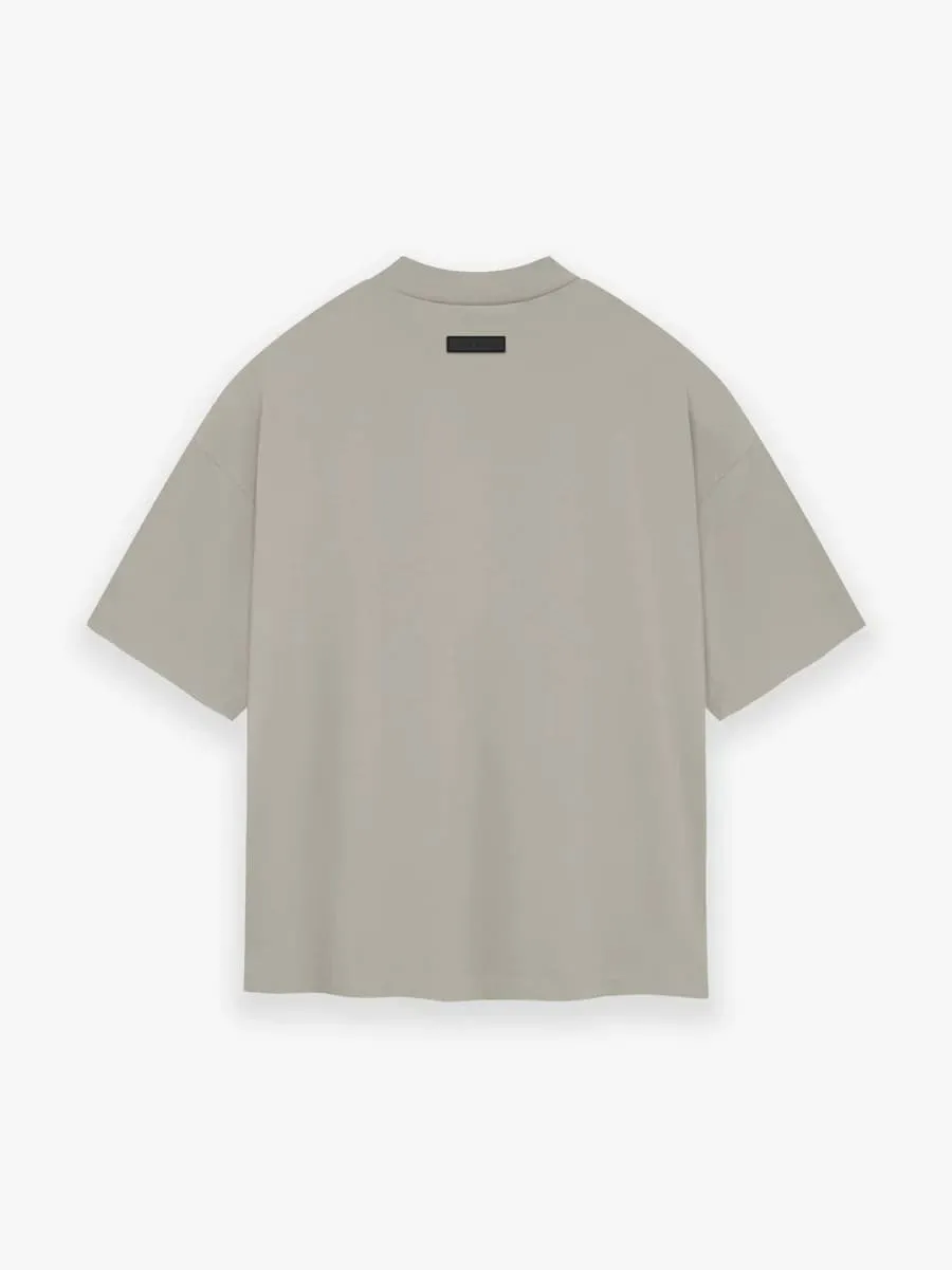 FEAR OF GOD  |Crew Neck Pullovers Unisex Street Style Plain Short Sleeves