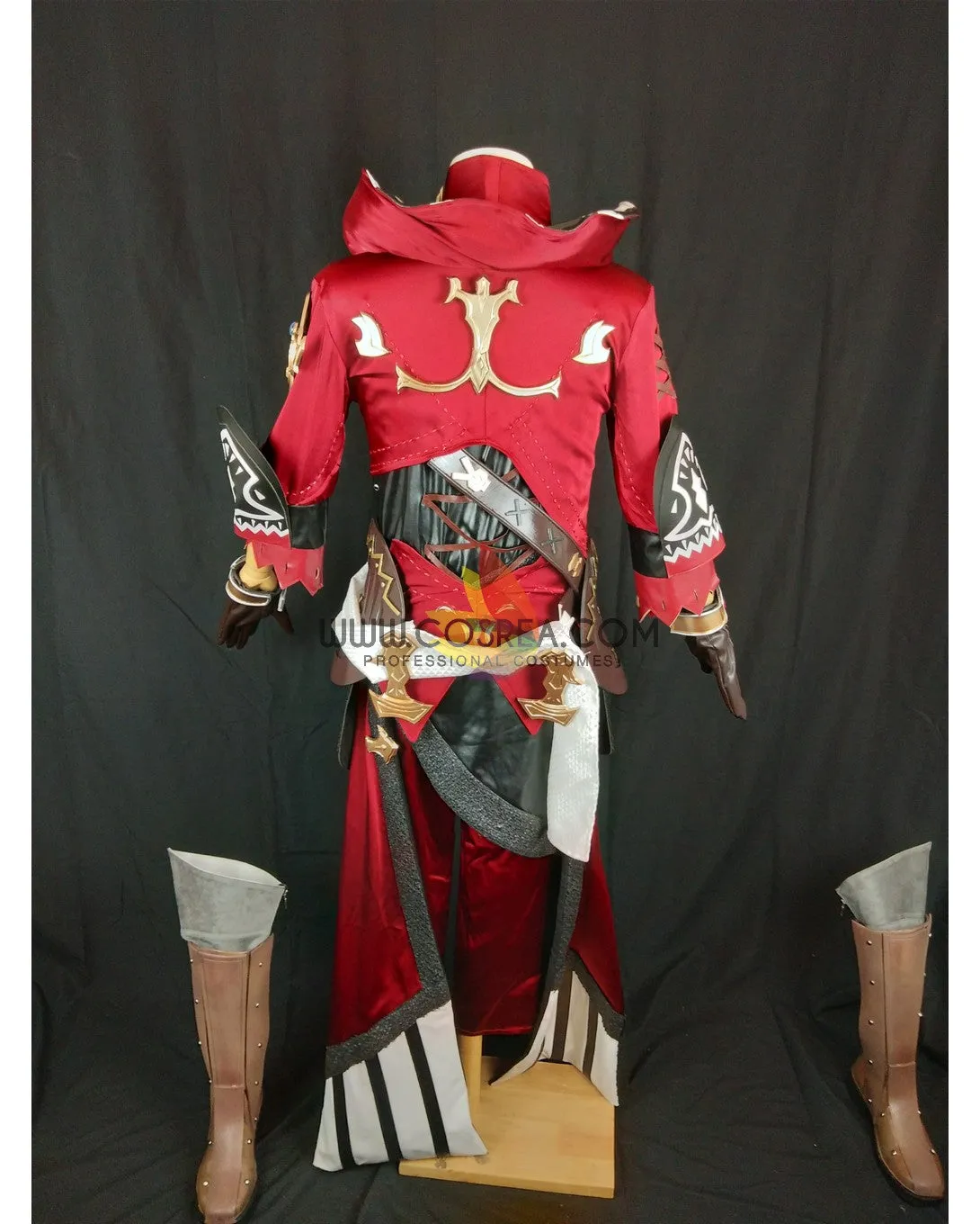 Final Fantasy XIV FF14 Red Mage Cosplay Costume