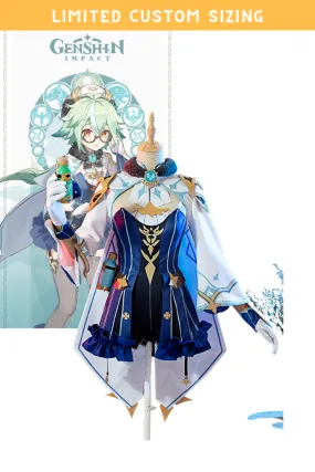 Genshin Impact Sucrose Limited Custom Sizing Cosplay Costume