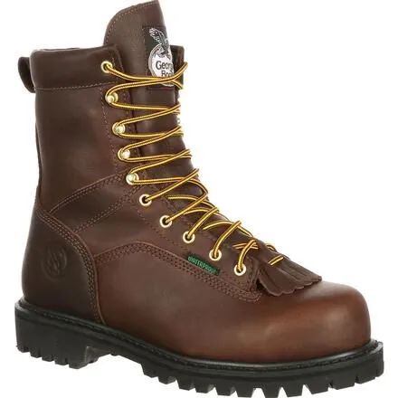 Georgia Boot Lace-to-Toe Waterproof Work Boot