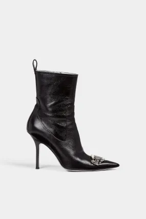 Gothic Dsquared2 Heeled Ankle Boots