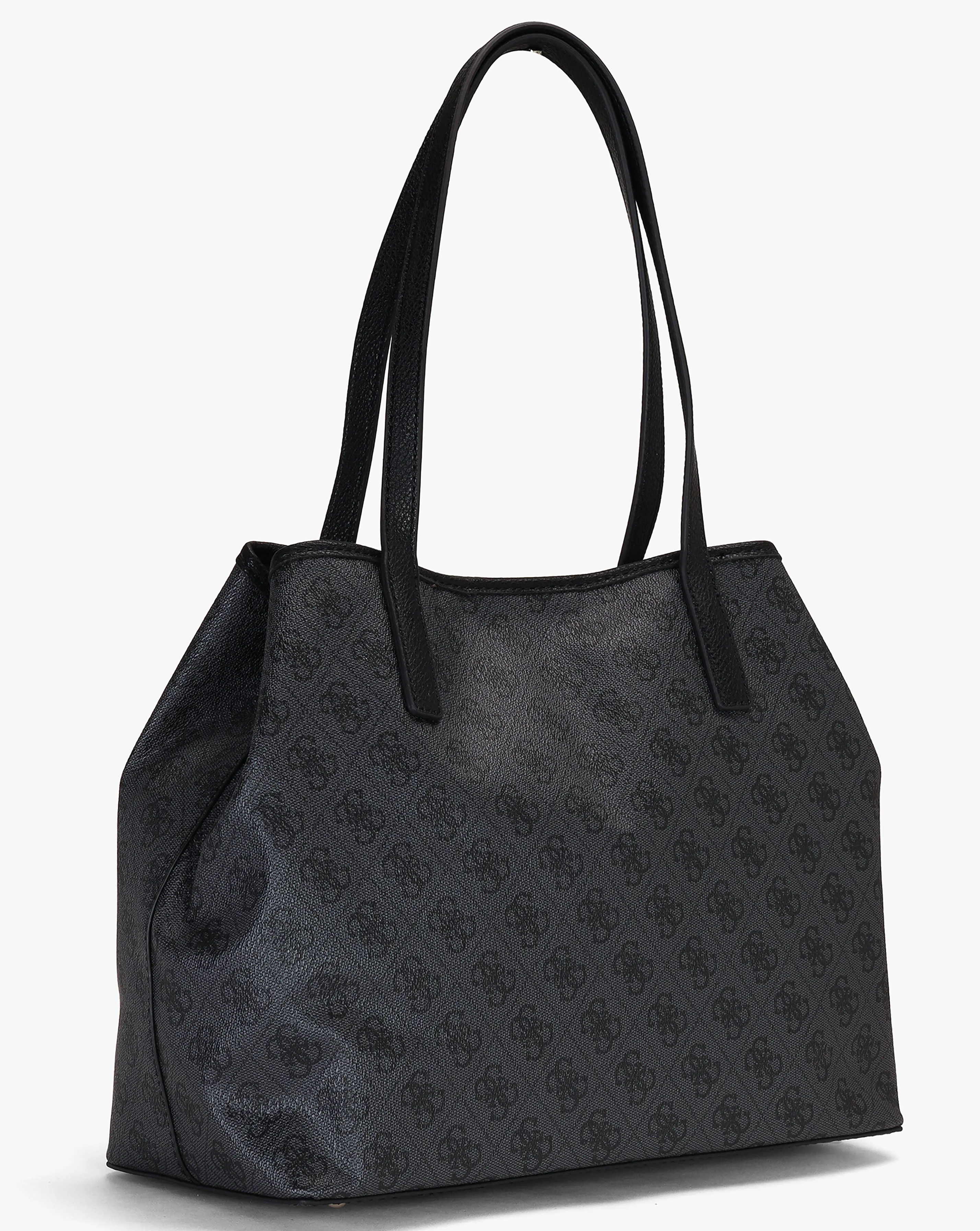 Guess Vikky II Coal Logo Tote Bag | Simply Be