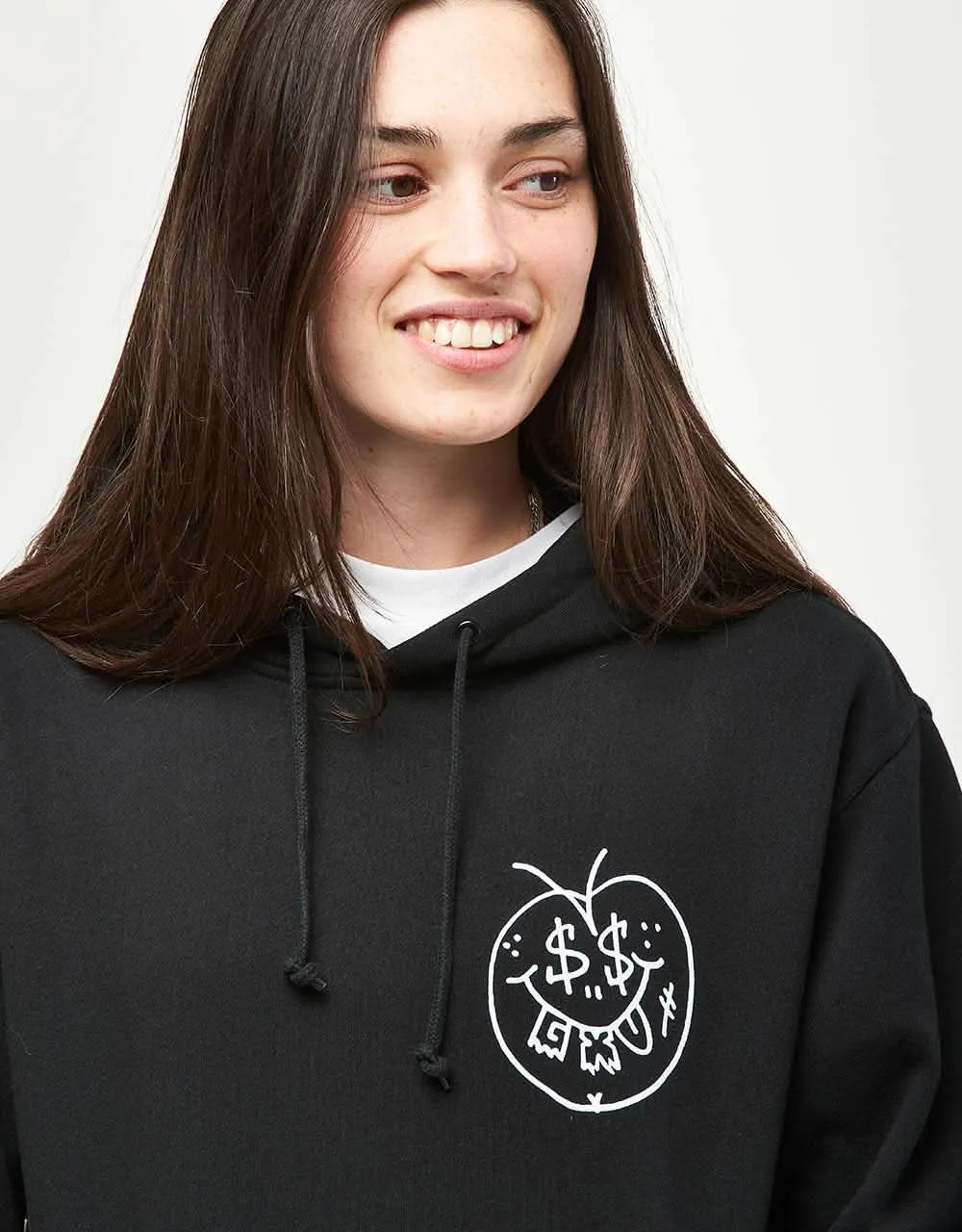 GX1000 Face Plant Pullover Hoodie - Black