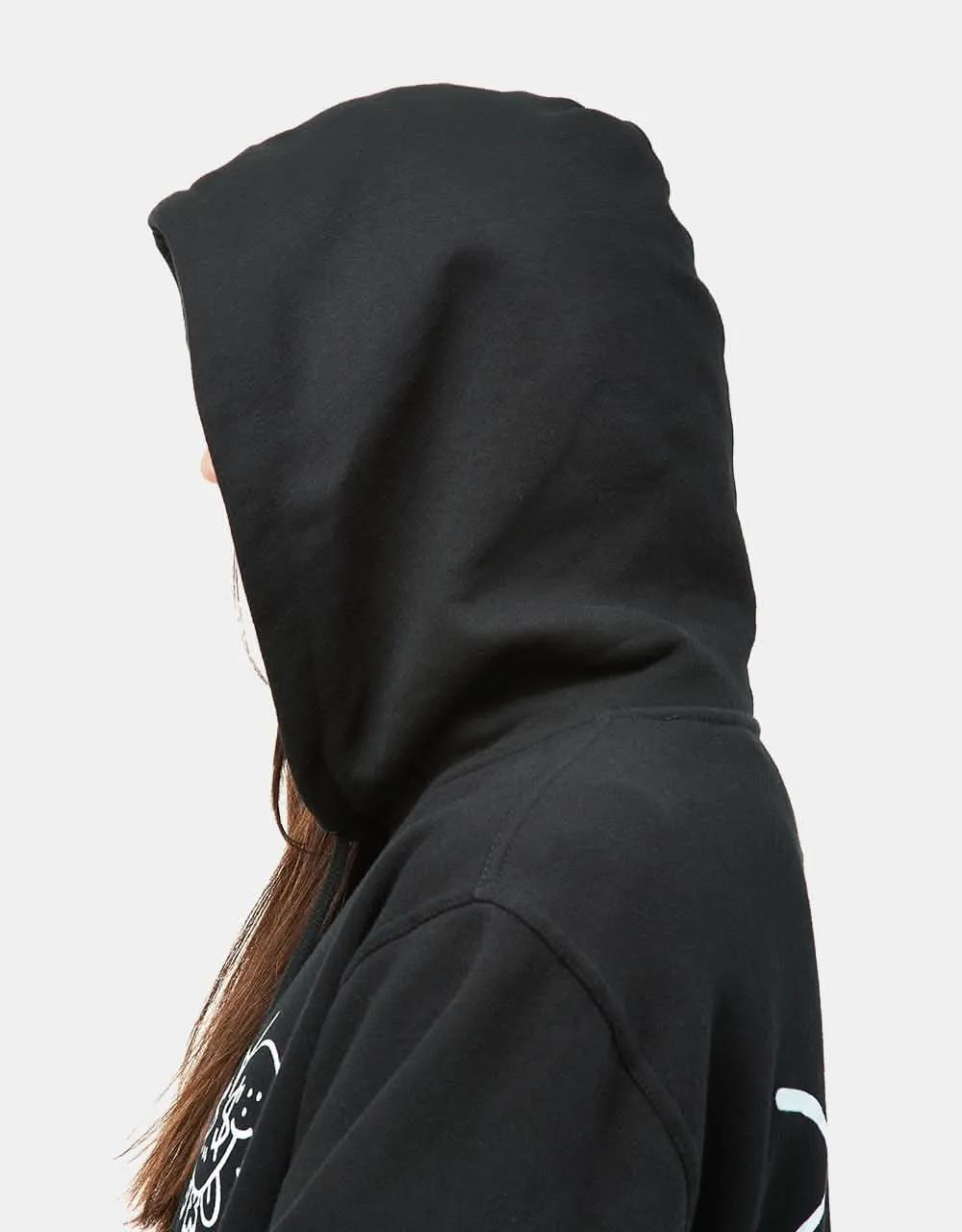 GX1000 Face Plant Pullover Hoodie - Black