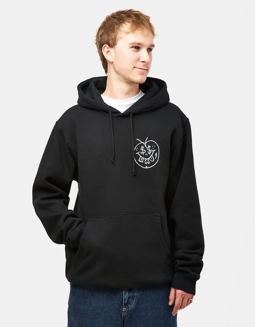 GX1000 Face Plant Pullover Hoodie - Black