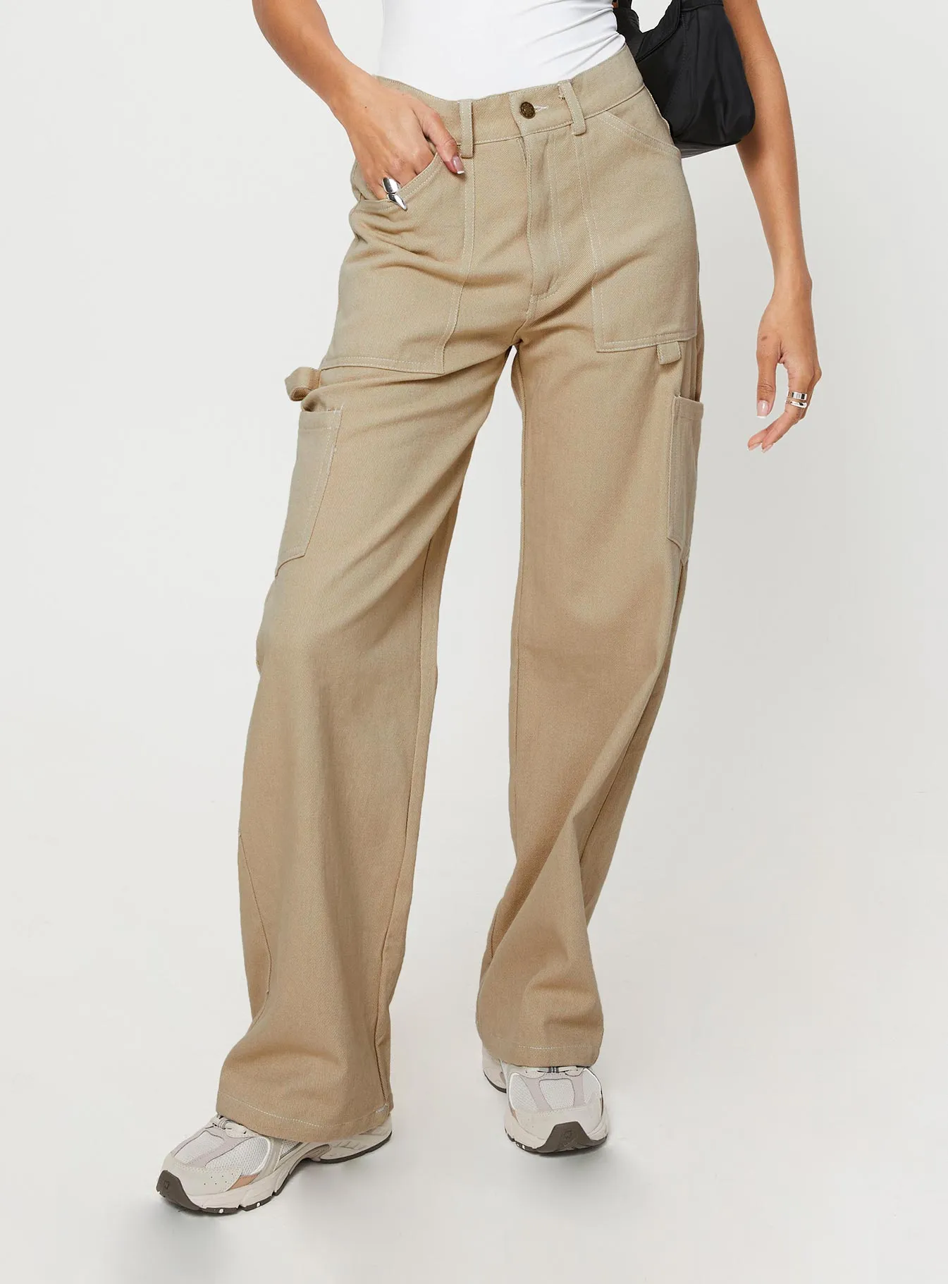 Hellier Cargo Pant Beige