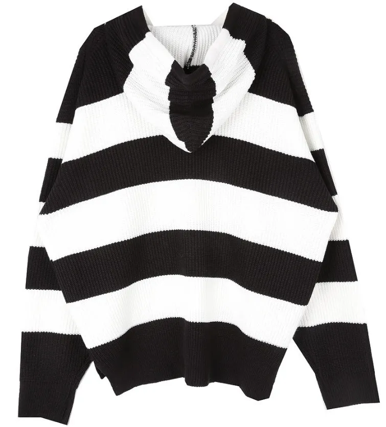 HOLY IN CODE  |Pullovers Stripes Unisex Street Style Long Sleeves Cotton