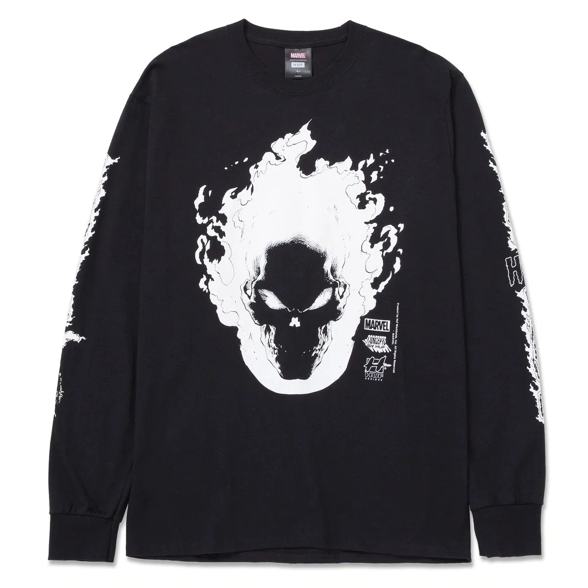 HUF  |Crew Neck Pullovers Unisex Street Style Collaboration