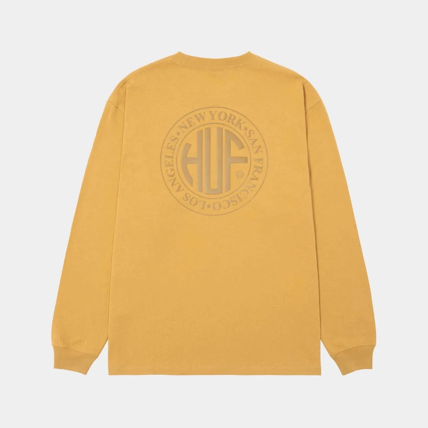 HUF  |Crew Neck Pullovers Unisex Street Style Long Sleeves Plain