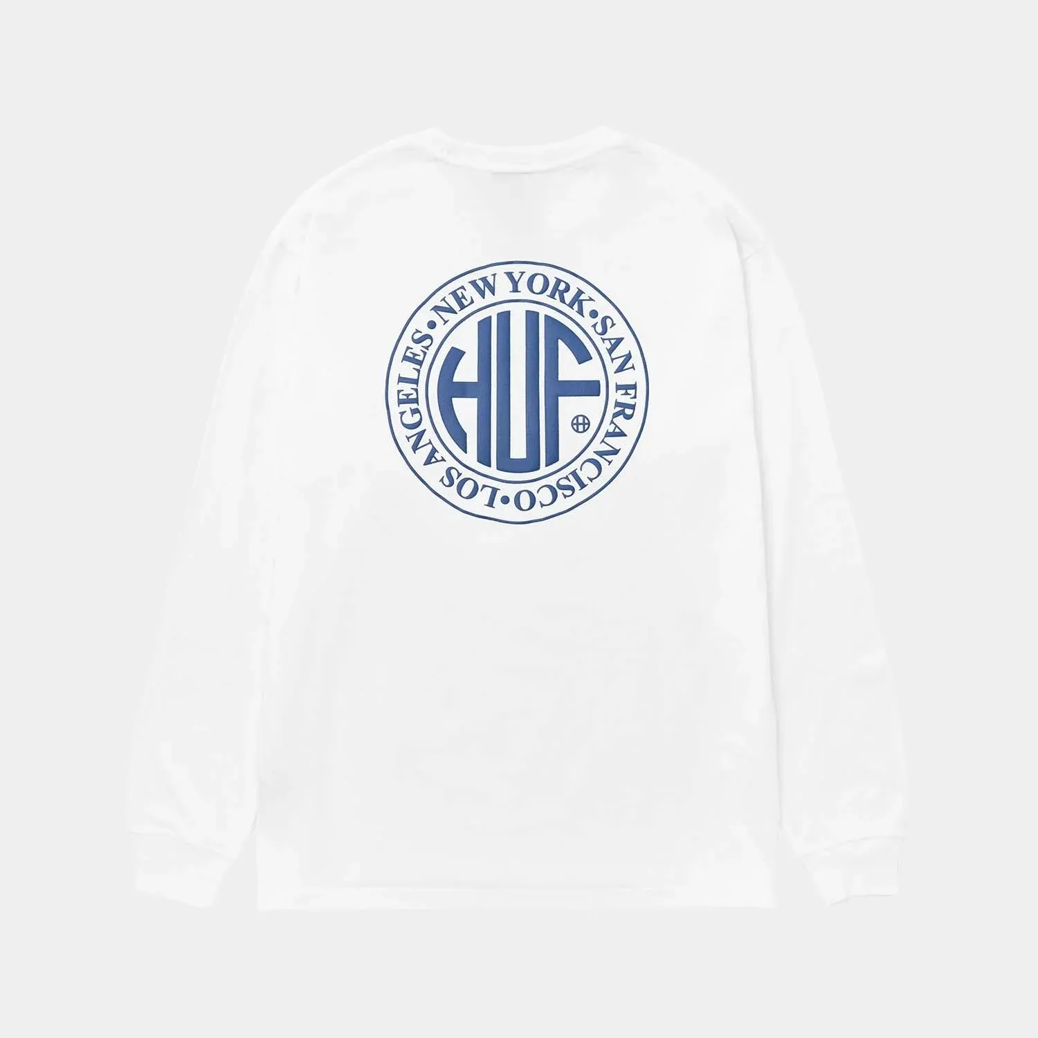 HUF  |Crew Neck Pullovers Unisex Street Style Long Sleeves Plain