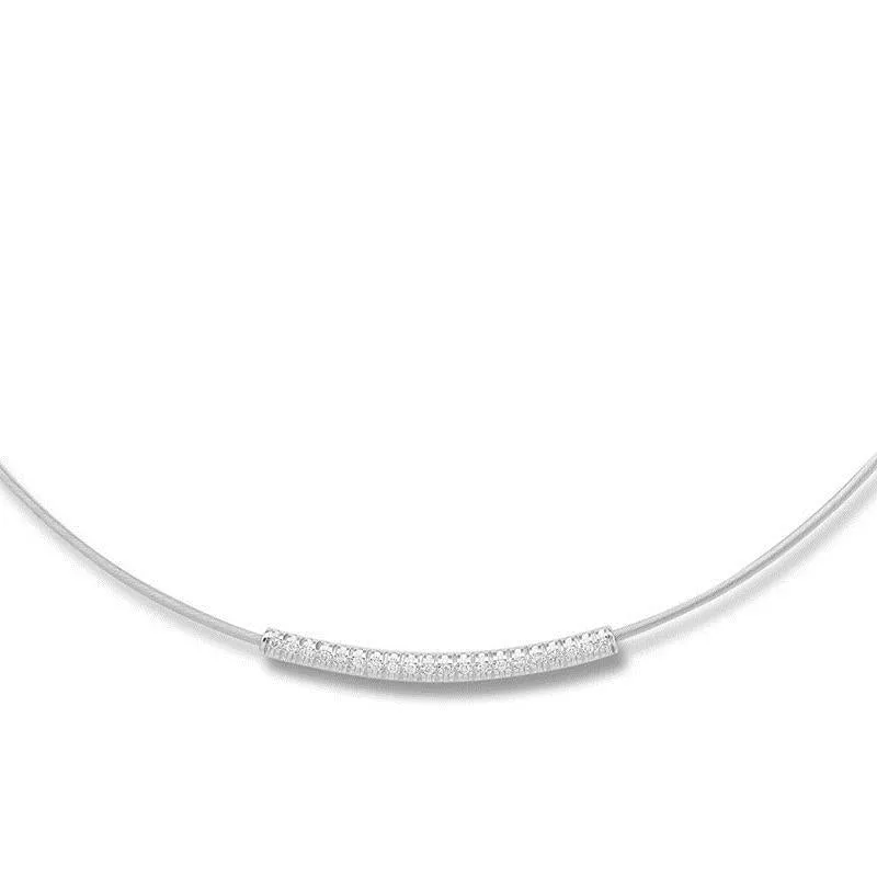 I. Reiss Diamond Wire Necklace