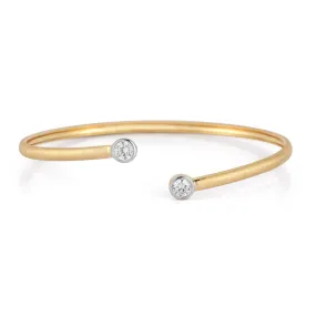 I. Reiss Open Diamond Bangle