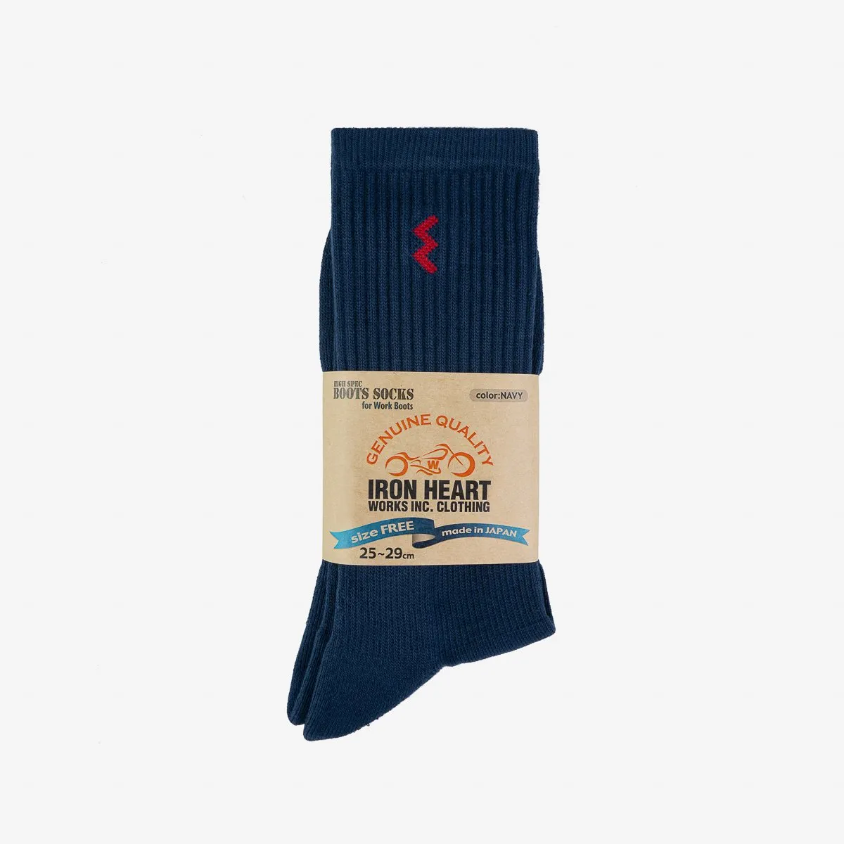 Iron Heart - Socks Work Boot Navy