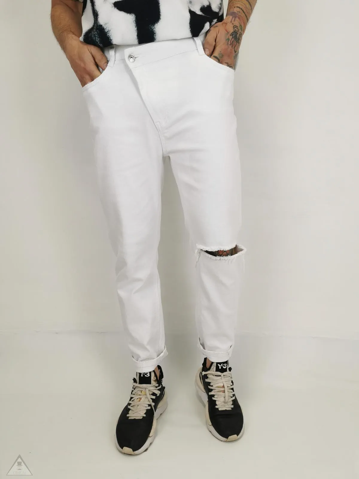 Jeans bianco defected