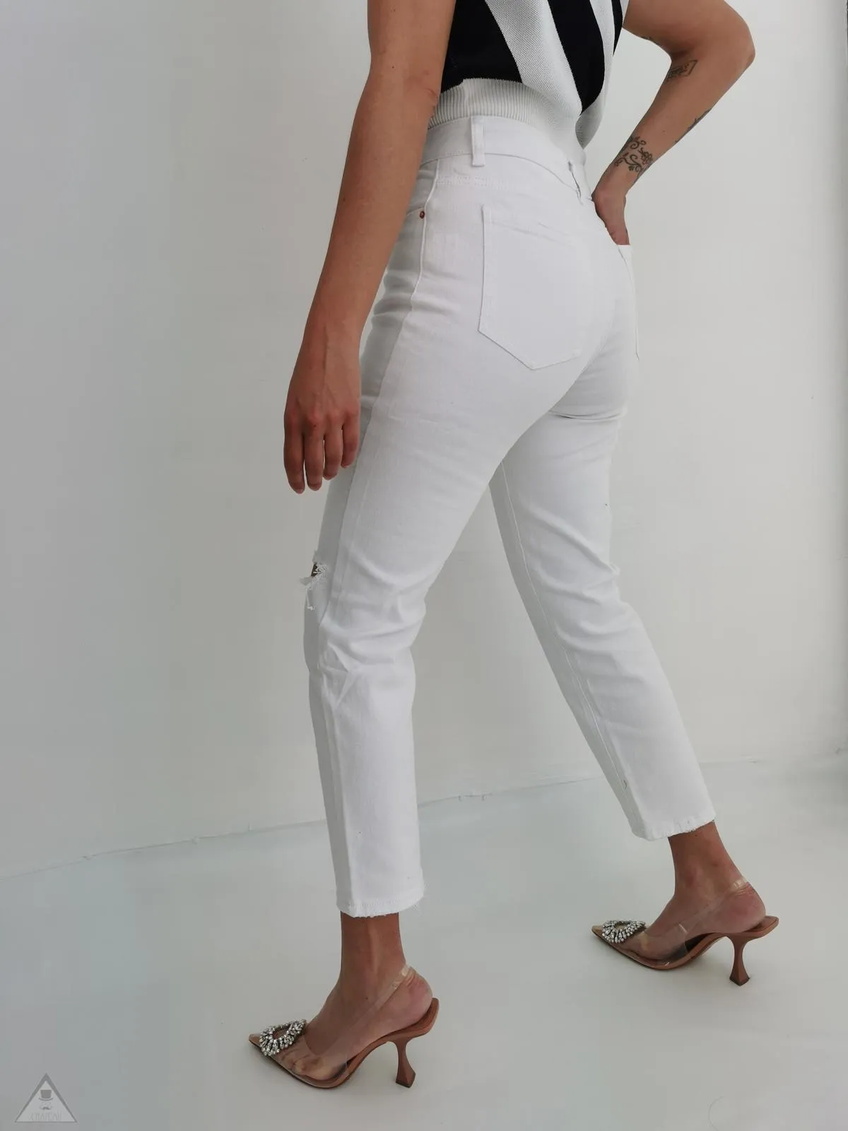 Jeans bianco defected