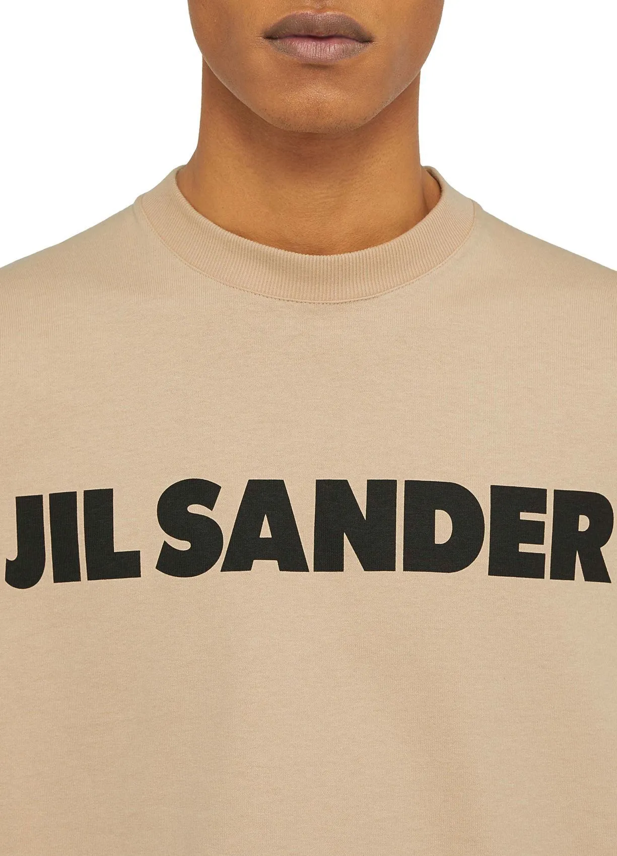 Jil Sander  |Crew Neck Pullovers Unisex Street Style Long Sleeves Plain