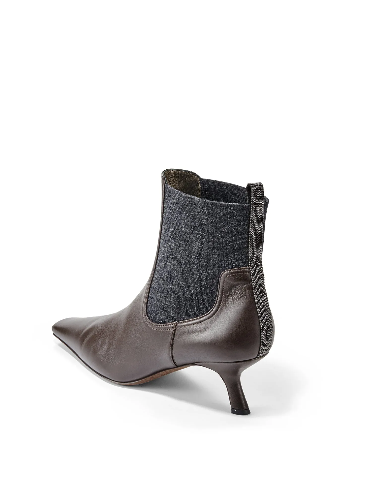 Kitten Heel Chelsea Boot