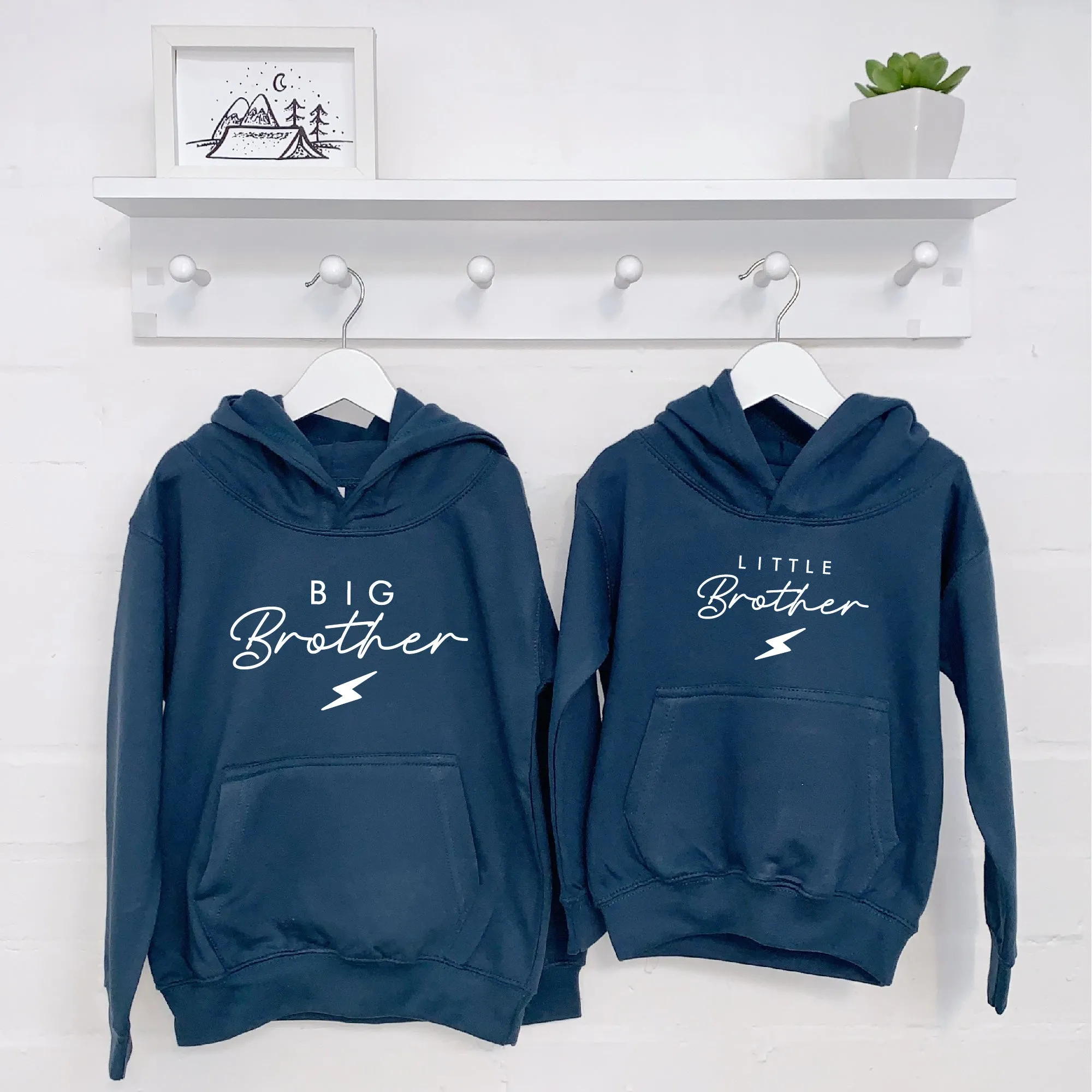 Lightning Bolt Brothers And Sisters Hoodie Set