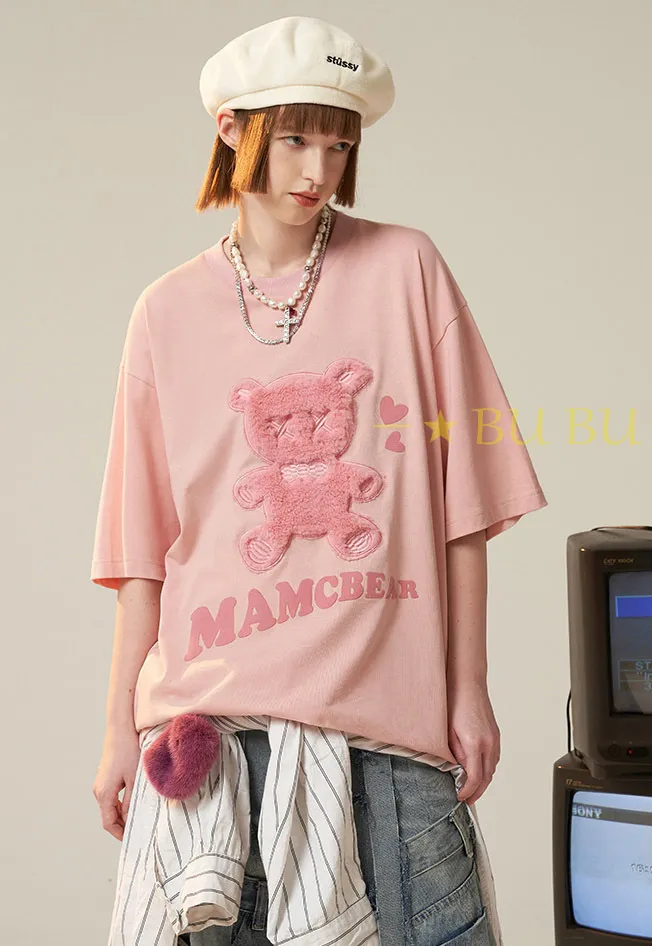 MAMC  |Crew Neck Pullovers Monogram Unisex Other Animal Patterns