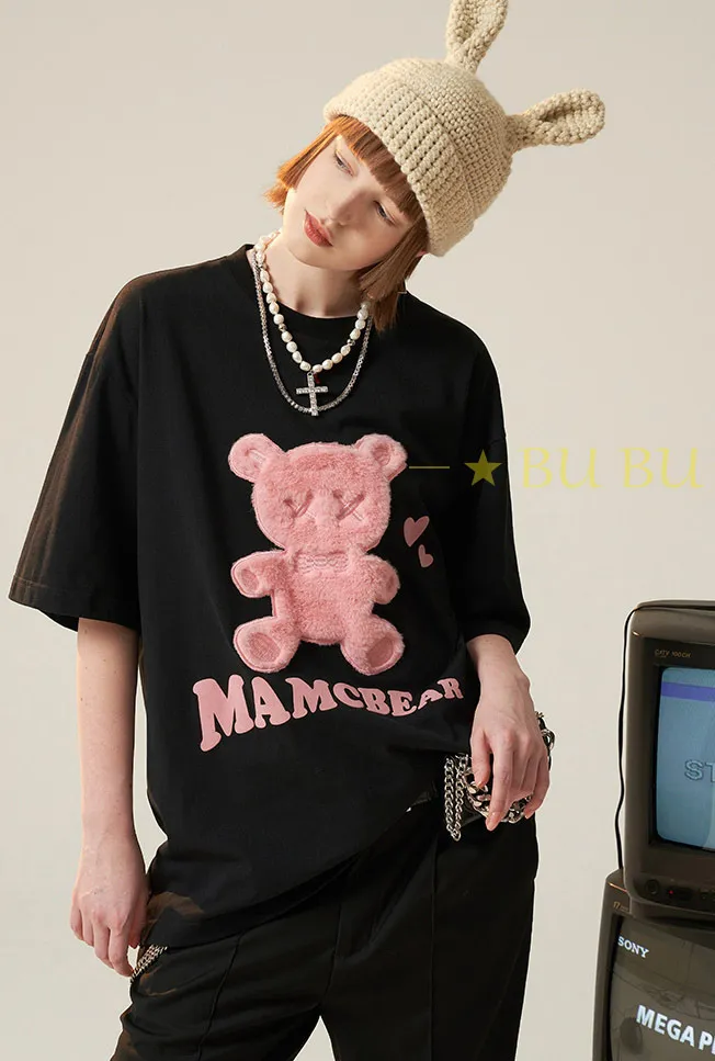 MAMC  |Crew Neck Pullovers Monogram Unisex Other Animal Patterns