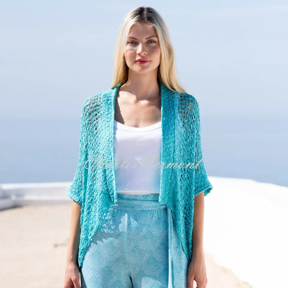 Marble Cardigan – Style 5185-151 (Aqua)