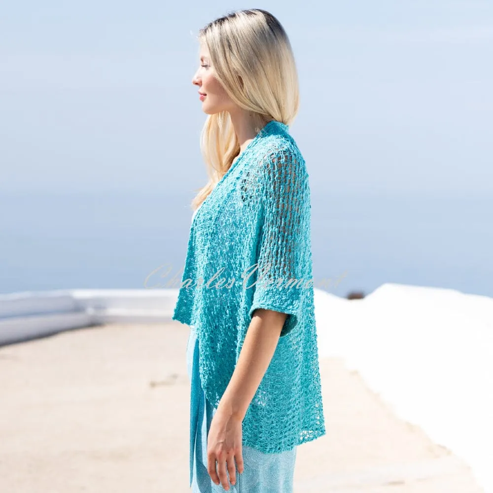 Marble Cardigan – Style 5185-151 (Aqua)