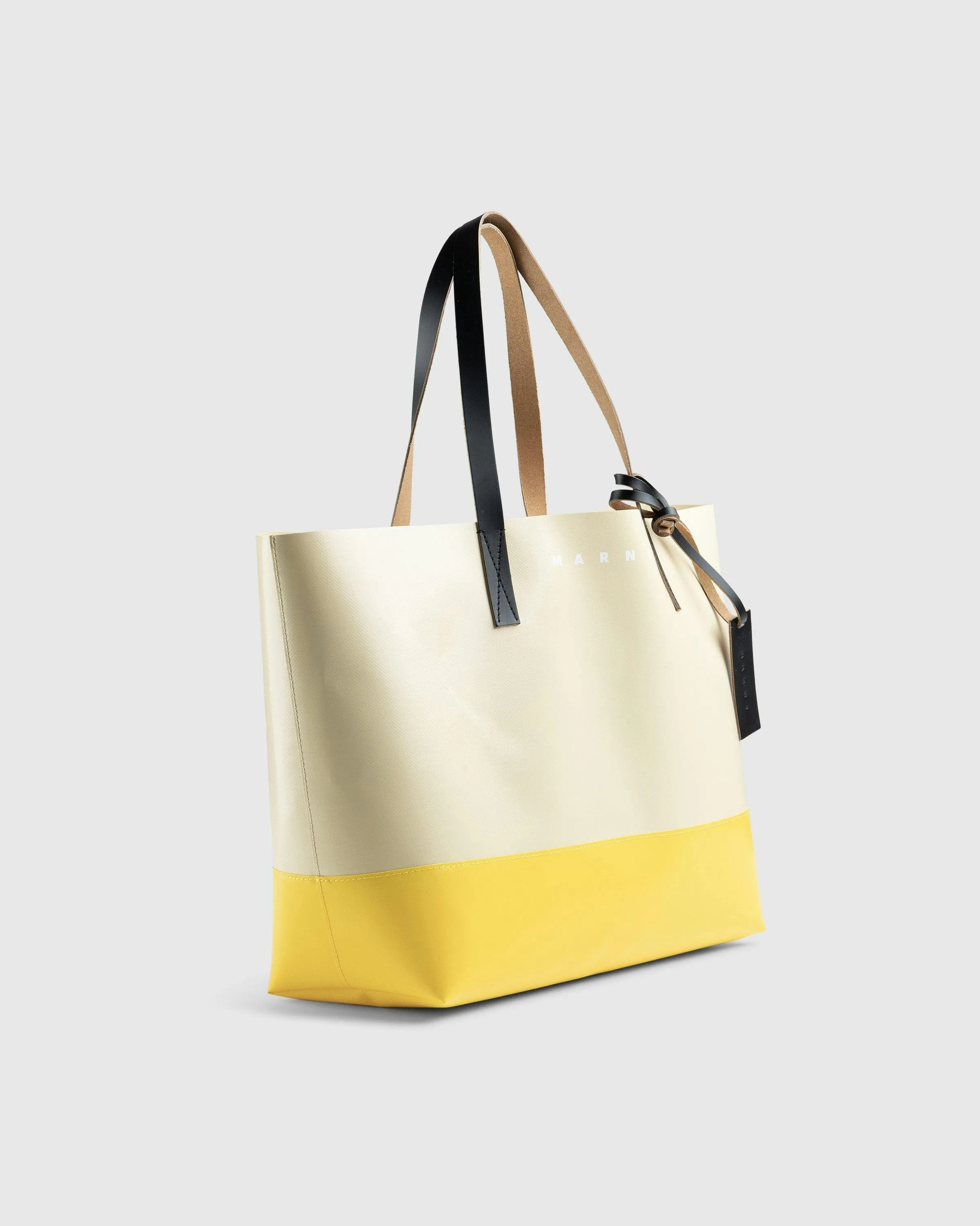 Marni – Tribeca Two-Tone Tote Bag Yellow | Highsnobiety Shop