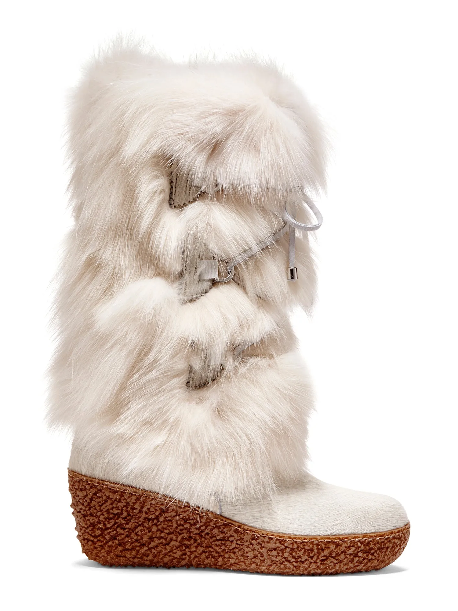 Melinda Cavallino Fur Boot