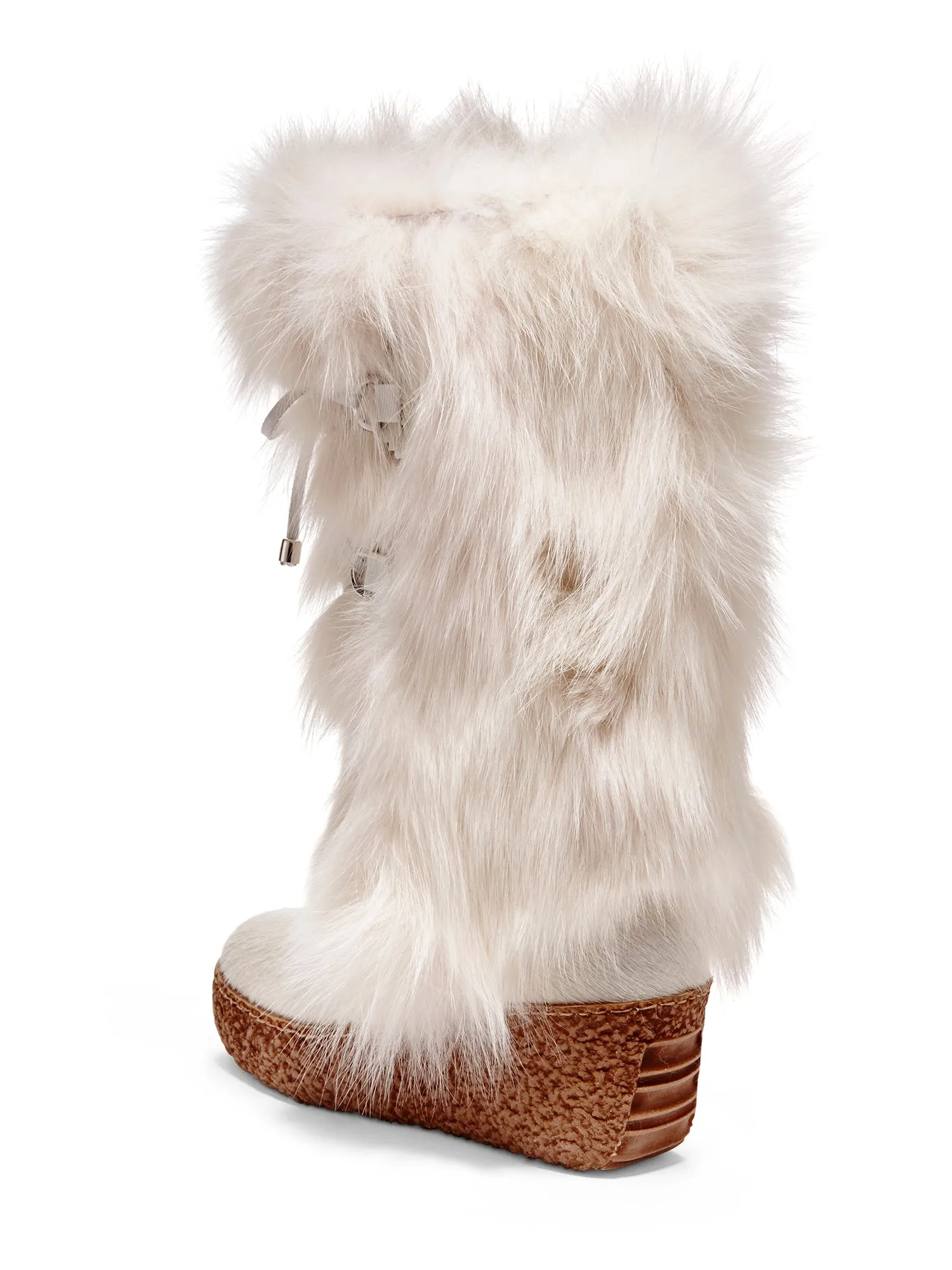 Melinda Cavallino Fur Boot