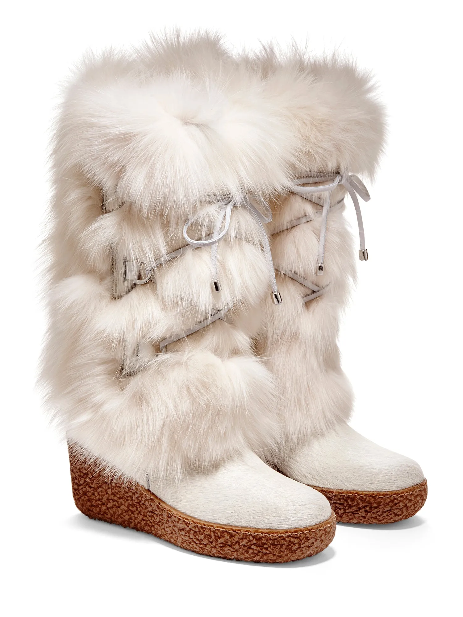 Melinda Cavallino Fur Boot