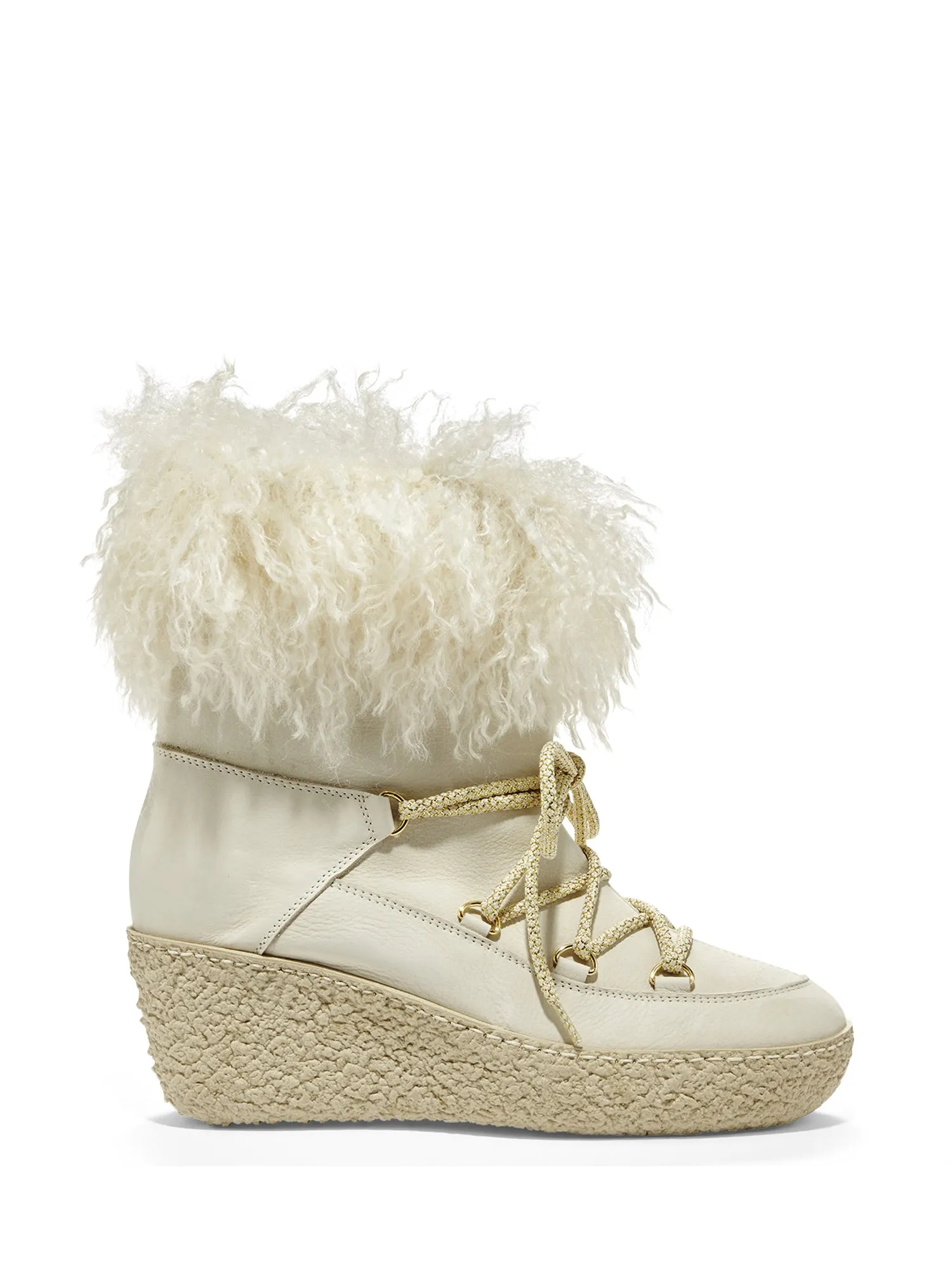 Micaela Mongolian Eco Fur Boot