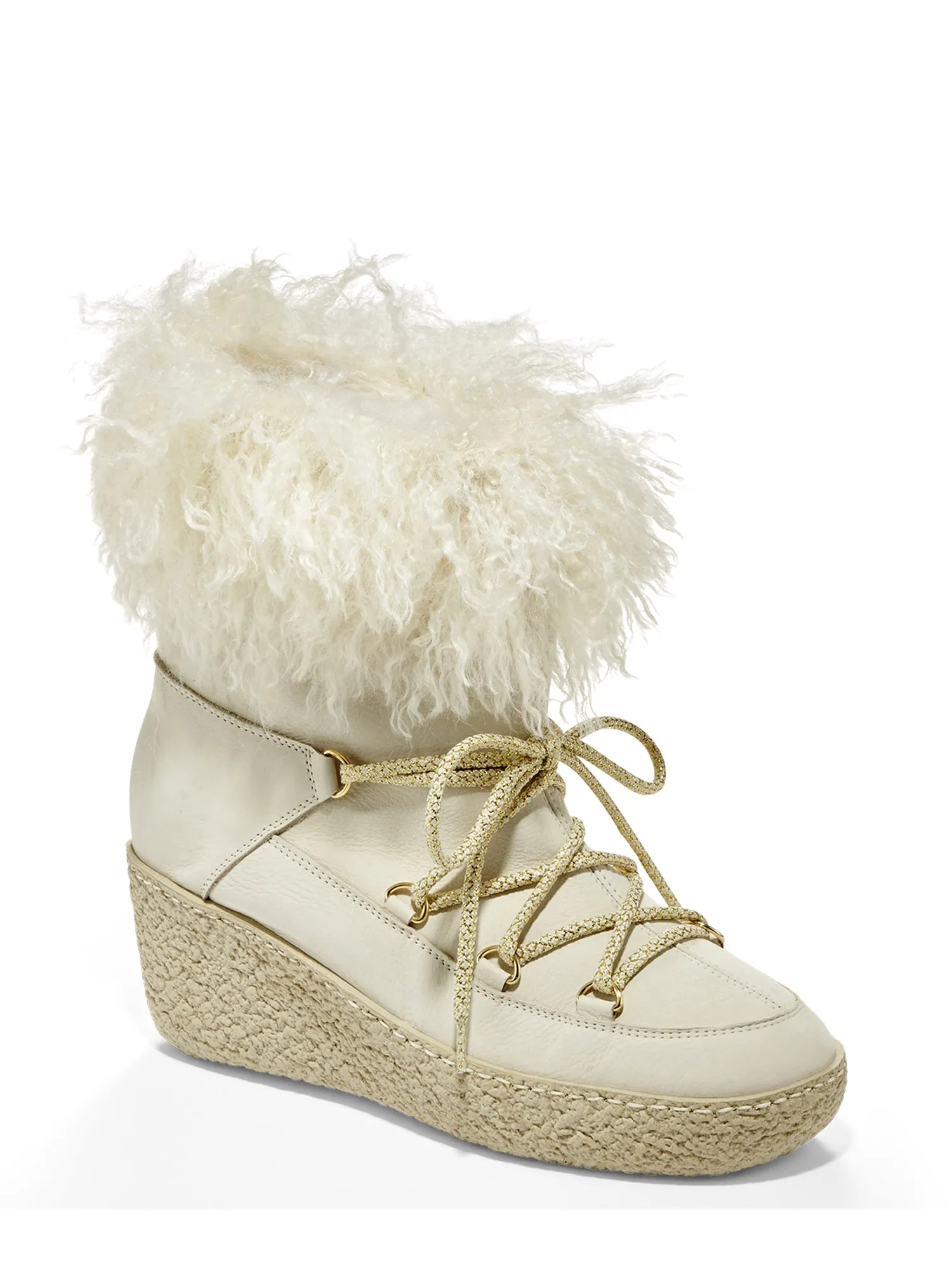 Micaela Mongolian Eco Fur Boot