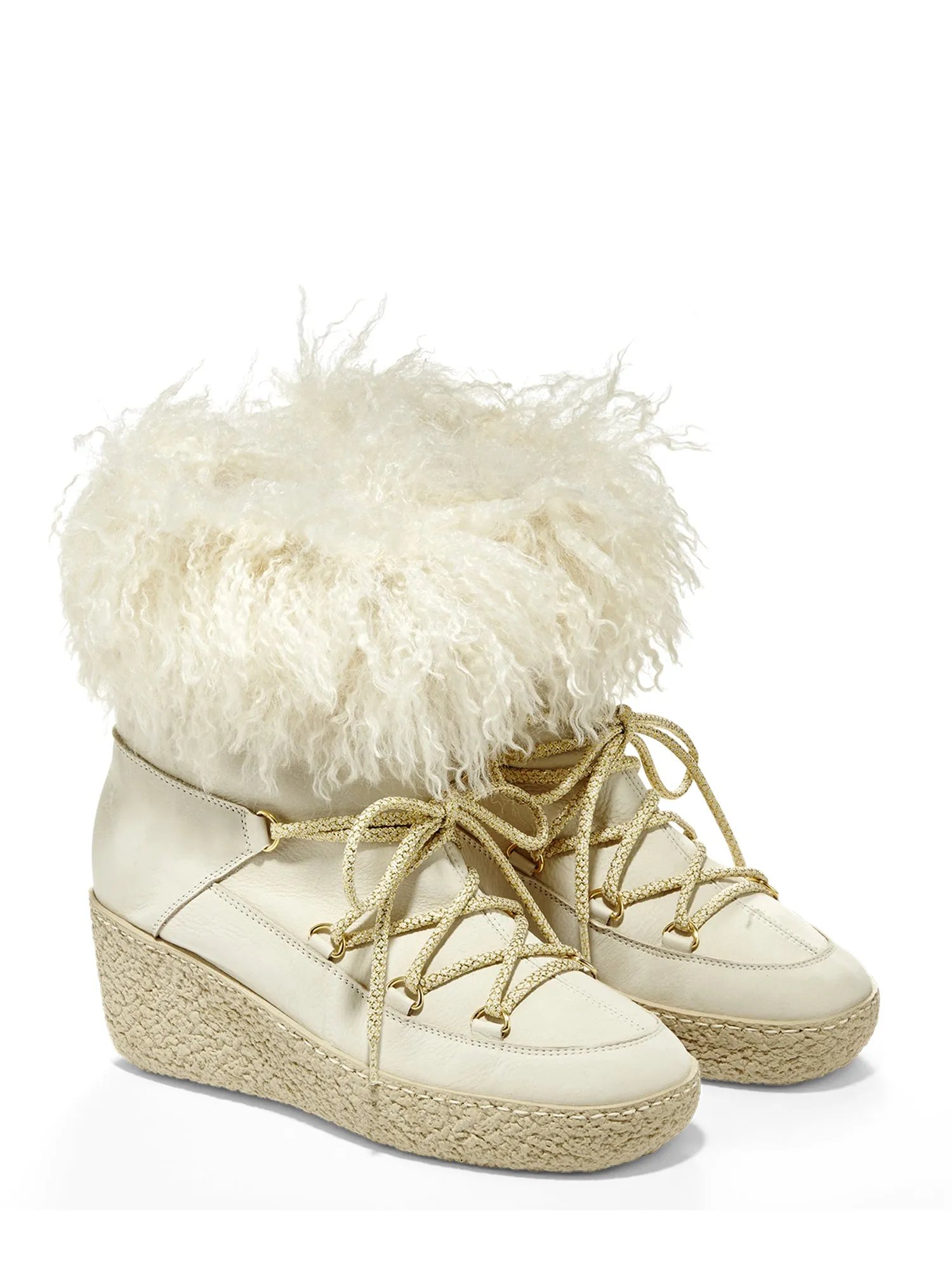 Micaela Mongolian Eco Fur Boot