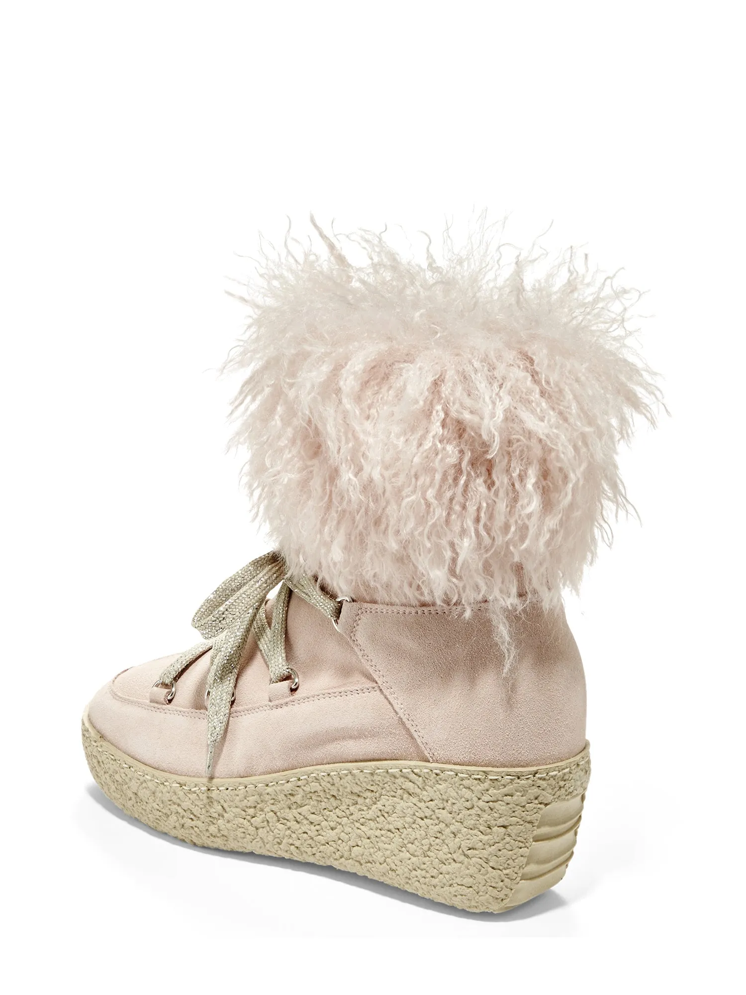 Micaela Mongolian Eco Fur Boot